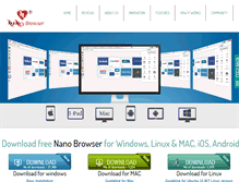 Tablet Screenshot of nanobrowser.com